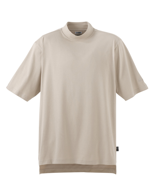 mens mock turtleneck short sleeve